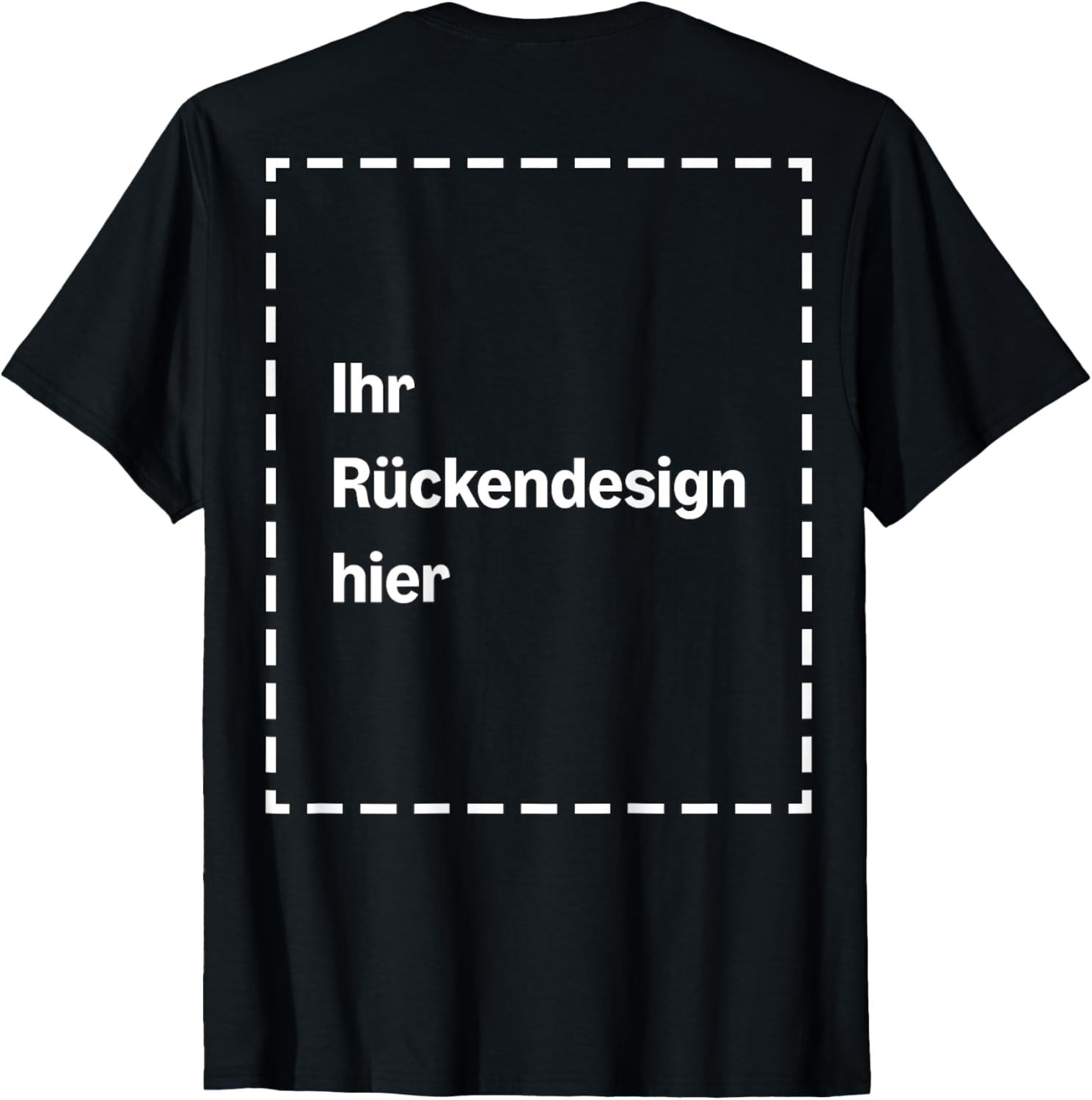 Custom Front and Back T Shirt – Bild 2